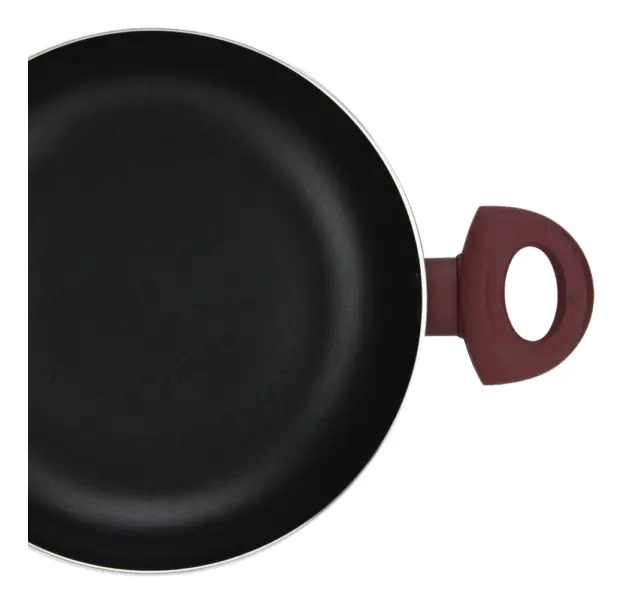 OLLA DOBLE FONDO ANTIADHERENTE MARMICOC SPRING GRANATE 20 CM - 7