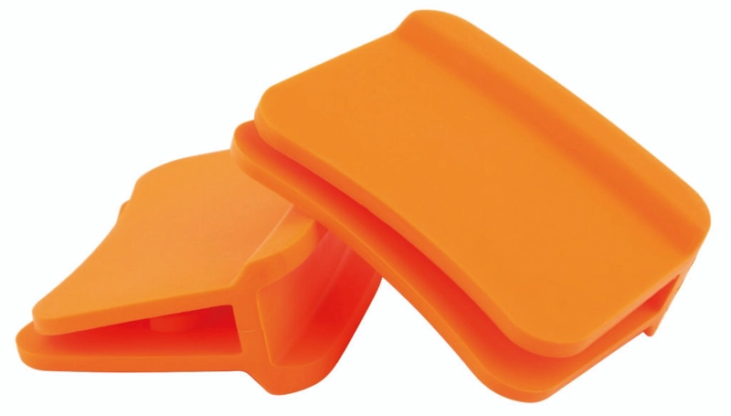 BATERIA DE COCINA JUEGO DE OLLAS 5 PIEZAS ALUMINIO FORJADO MODELO THERMA ORANGE MARCA MARMICOC - 11