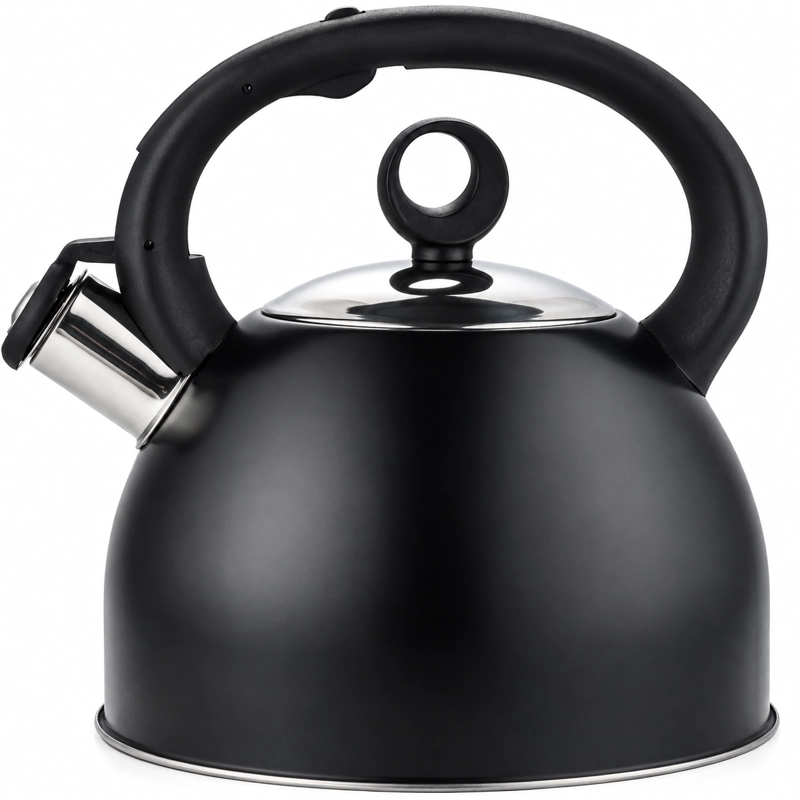TETERA 2,5 LITROS ACERO INOX MODELO DARK MARCA VITTA COLOR NEGRO - 7