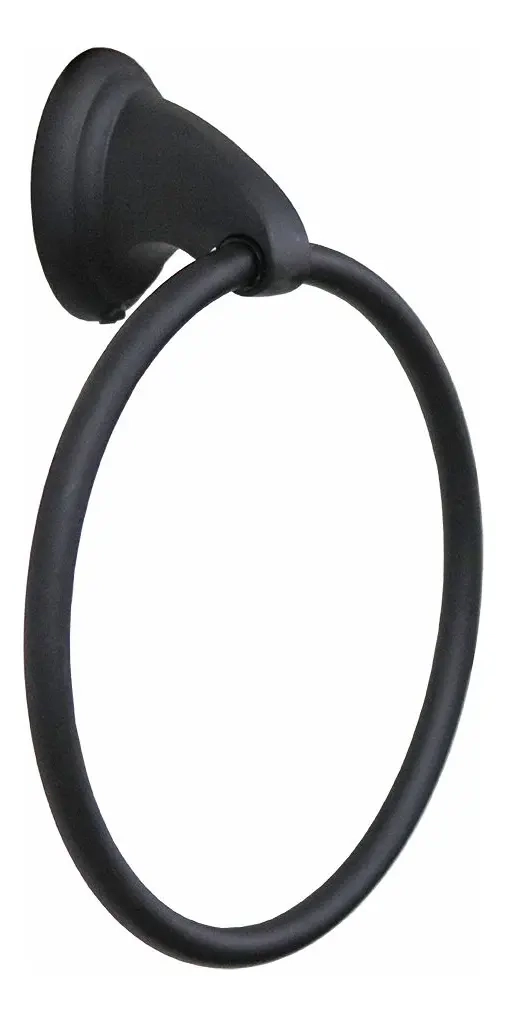 KIT ACCESORIOS DE BAÑO 6 PIEZAS MODELO NOTTE MARCA TAUMM COLOR NEGRO - 4
