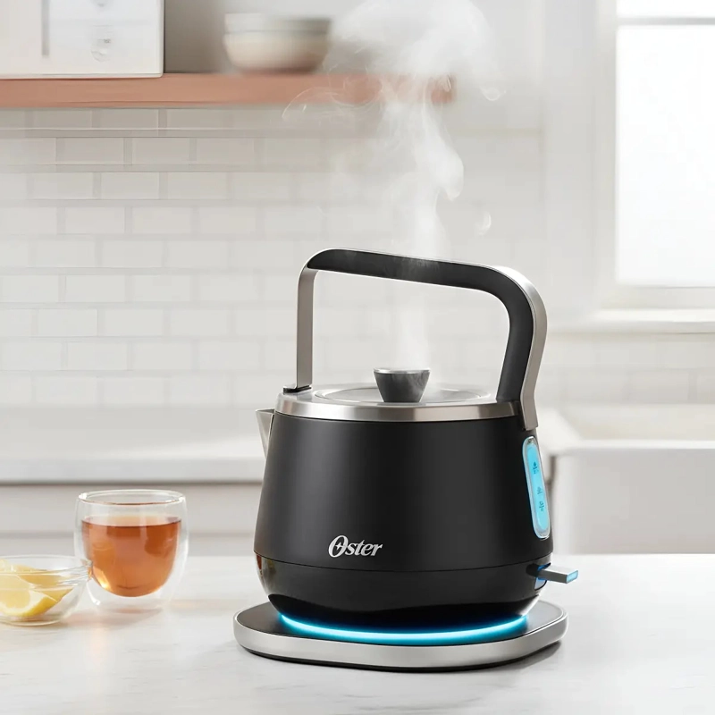 TETERA HERVIDOR ELE CTRICO OSTER 1.5 LITROS 1850W NEGRO - 8