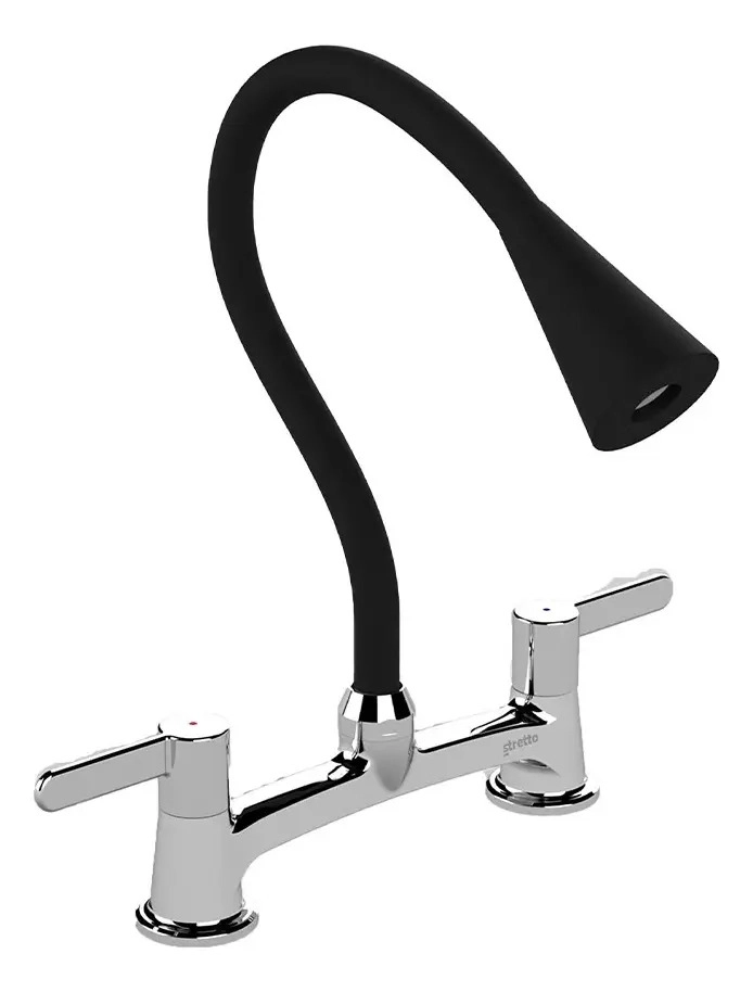 COMBINACION LLAVE GRIFO PARA LAVAPLATOS FERRARA STRETTO - 2