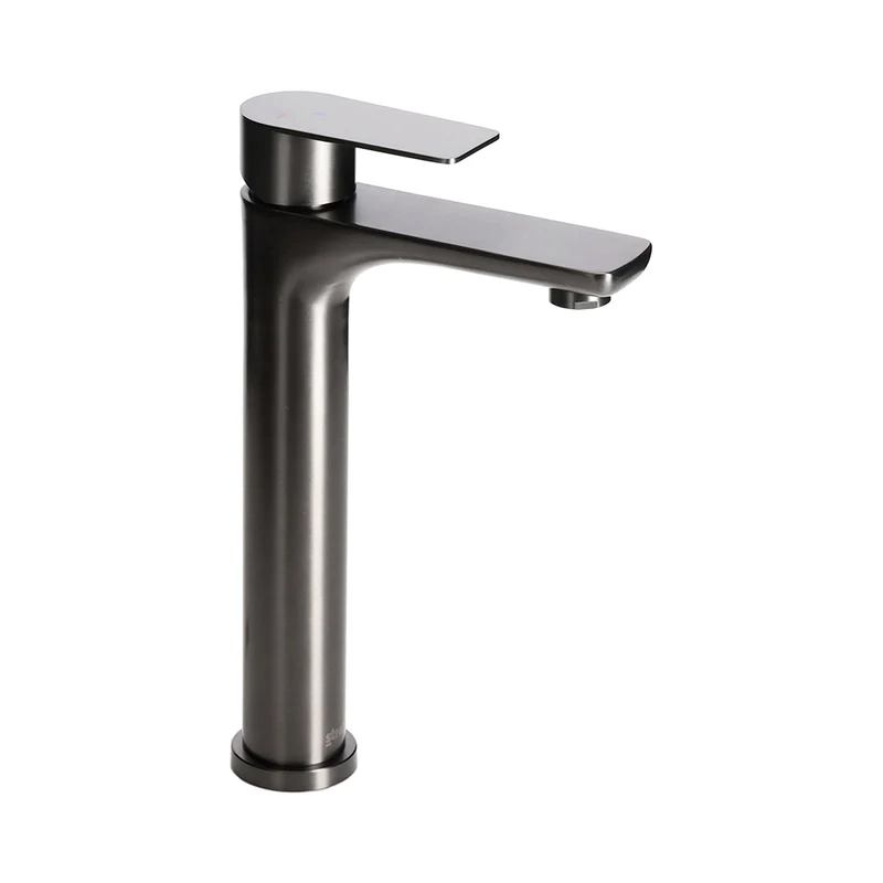 MONOMANDO LLAVE GRIFO LAVAMANOS BRUNA GRAFITO AUSTRAL - 6