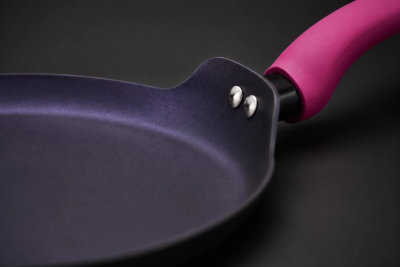 PANQUEQUERA CREPERA BUDARE ANTIADHERENTE ESPESOR DE 2,8 MM DIAMETRO 26CM MODELO CHERRY MARCA VITTA - 7