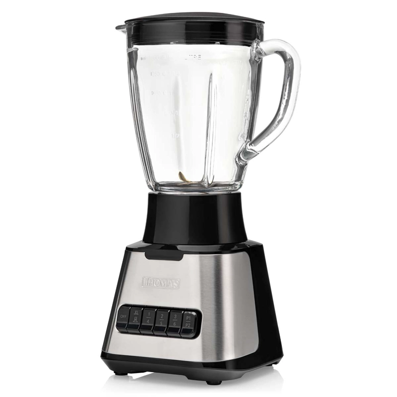 LICUADORA THOMAS TH-410VI 1,5 LITROS 600W JUGUERA VIDRIO 6 VELOCIDADES CUCHILLAS TITANIO - 6