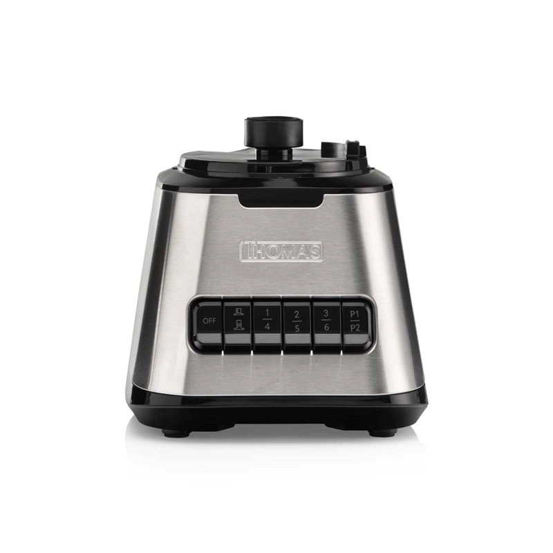 LICUADORA THOMAS TH-410VI 1,5 LITROS 600W JUGUERA VIDRIO 6 VELOCIDADES CUCHILLAS TITANIO - 7