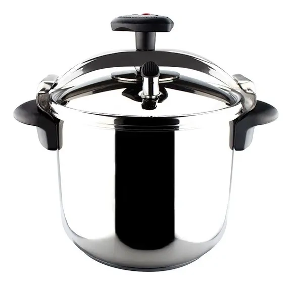 OLLA A PRESION 8 LITROS ACERO INOXIDABLE MODELO STAR MARCA MAGEFESA - 1