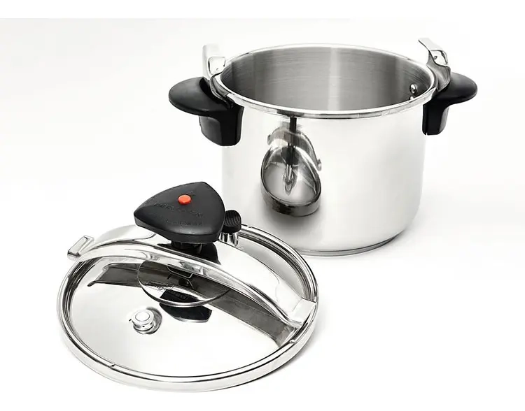 OLLA A PRESION 8 LITROS ACERO INOXIDABLE MODELO STAR MARCA MAGEFESA - 4