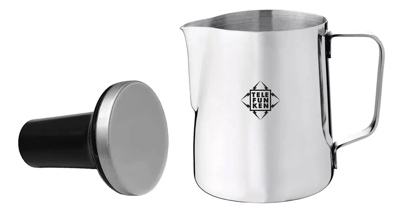 CAFETERA ESPRESSO CON MOLINILLO 21 BARES CON KIT BARISTA MODELO PARMA MARCA TELEFUNKEN - 11