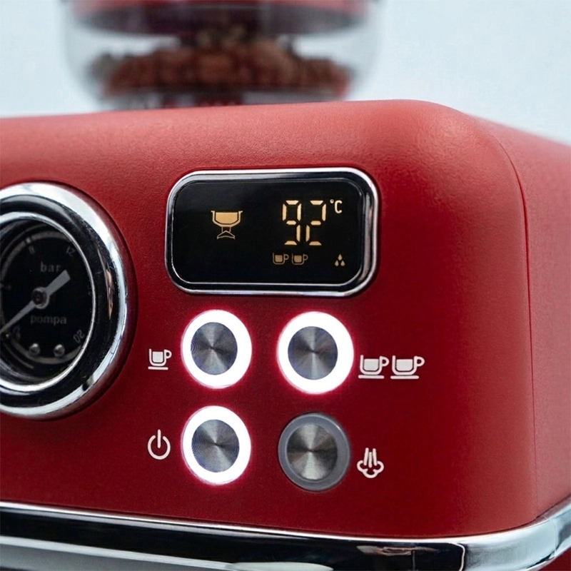 CAFETERA ESPRESSO CON MOLINILLO 21 BARES CON KIT BARISTA MODELO PARMA MARCA TELEFUNKEN - 7