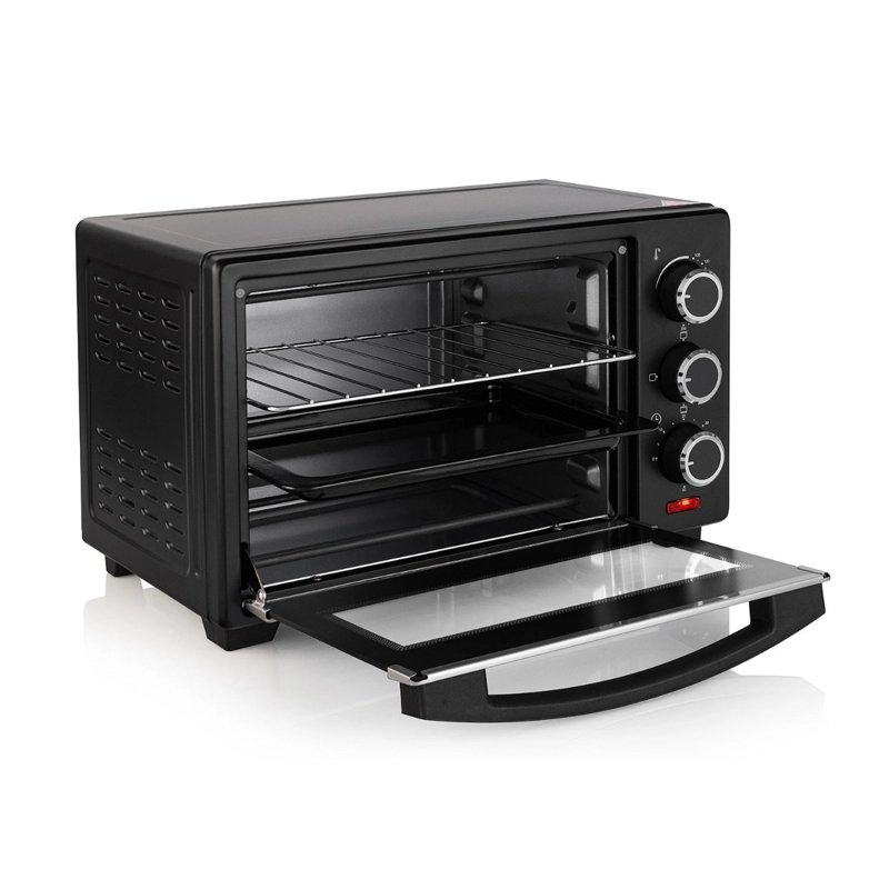 HORNO ELECTRICO DE MESA THOMAS 16 LITROS 1500W CON GRILL Y TIMER 60 MINUTOS NEGRO - 8