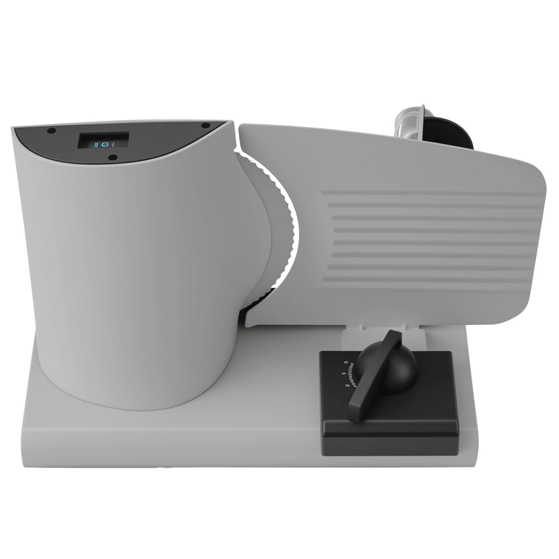 CORTADORA DE FIAMBRE ELECTRICA TELEFUNKEN 200W CUCHILLA 19 CM ACERO INOXIDABLE REBANADORA GRIS - 5