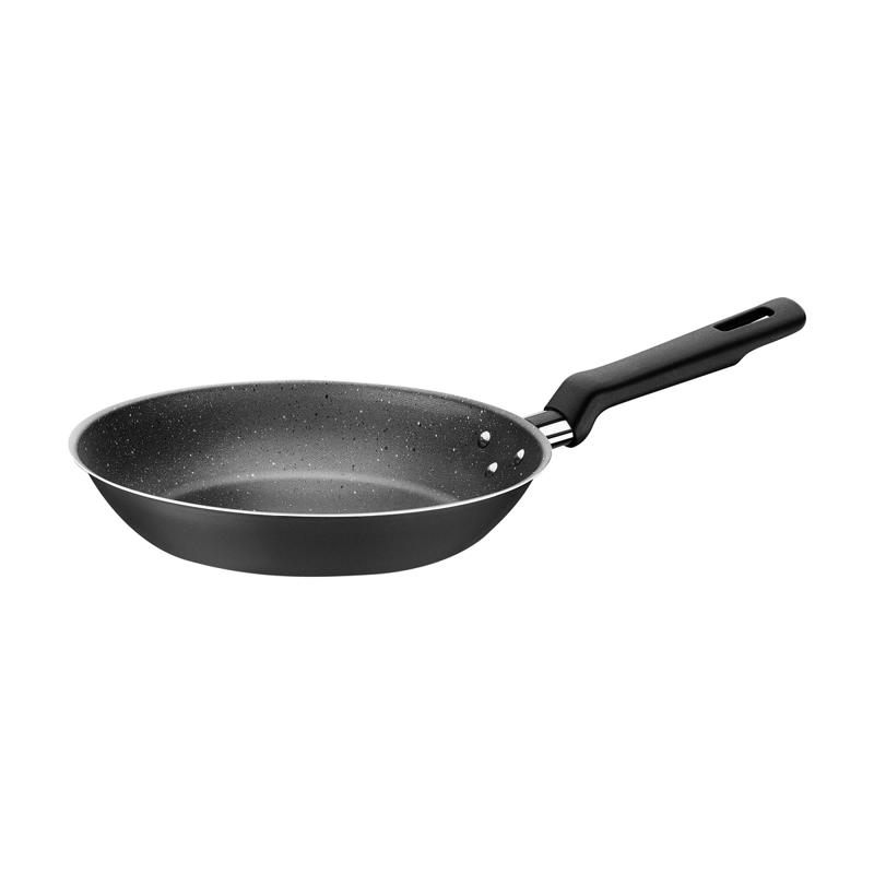 SARTEN TRAMONTINA LORETO 24 CM ALUMINIO ANTIADHERENTE STARFLON MAX MANGO DE BAQUELITA GRAFITO - 1