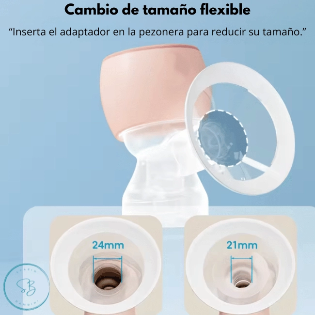 SET DE INSERTOS PARA EXTRACTORES DE LECHE DE 10 UNIDADES CON MEDIRO DE PEZON - 4