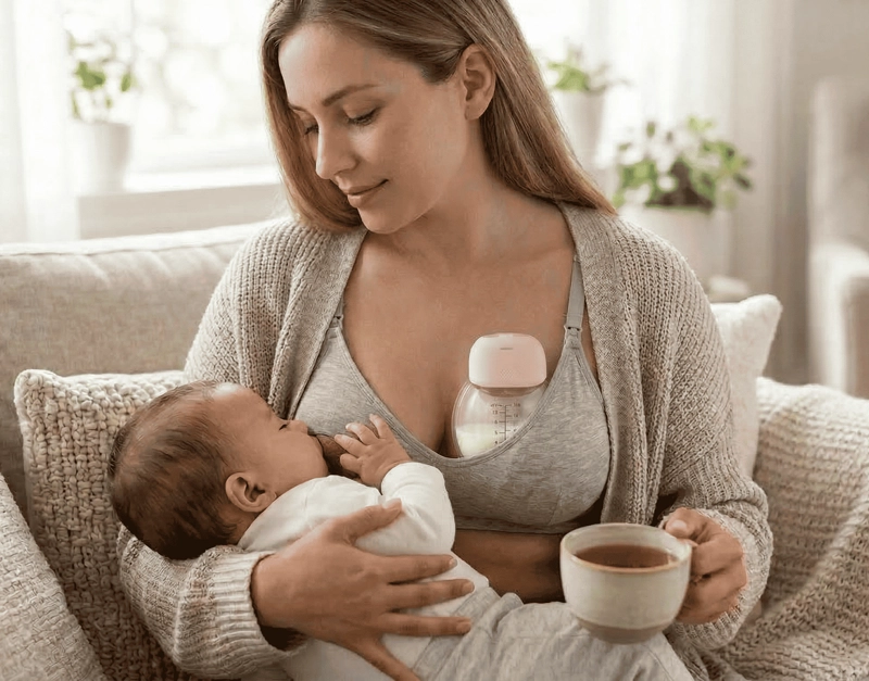 EXTRACTOR DE LECHE ELE CTRICO INALAMBRICO BAMBINI PUMP ESSENTIAL - 4