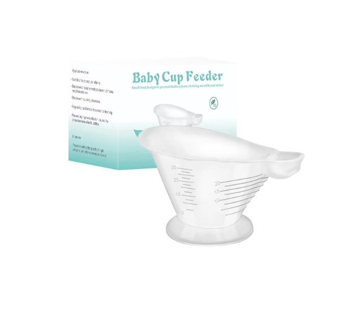 VASO ALIMENTACION BEBE  RECIE N NACIDO SILICONA ME DICA 35ML - 1