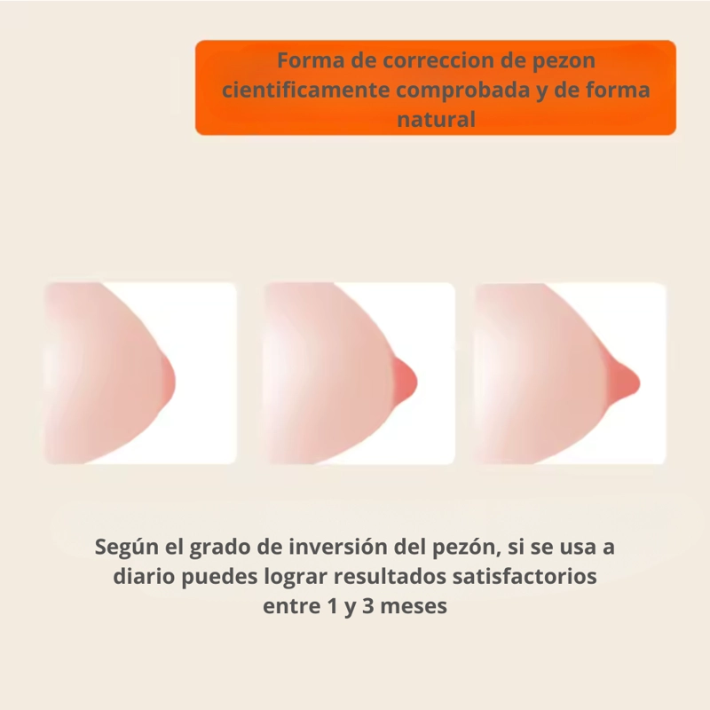 CORRECTOR FORMADOR DE PEZON PARA PEZONES PLANOS O INVERTIDOS - 3