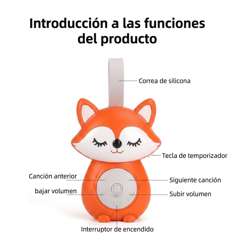 RUIDO BLANCO PARA DORMIR BEBE  (ZORRITO) - 4