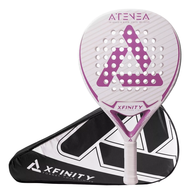 PALA PADEL XFINITY FIBRA DE VIDRIO ATENEA (INCLUYE FUNDA)
