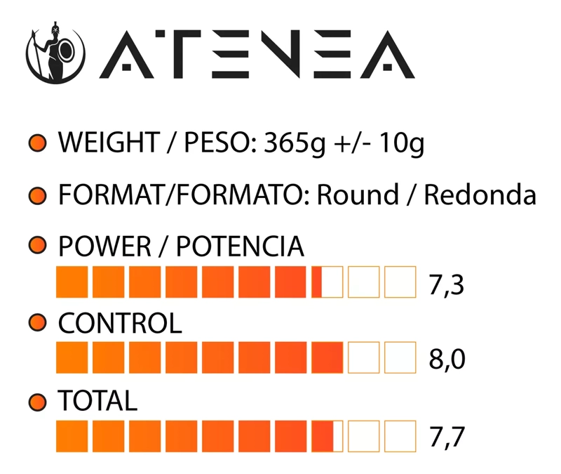PALA PADEL XFINITY FIBRA DE VIDRIO ATENEA (INCLUYE FUNDA) - 6