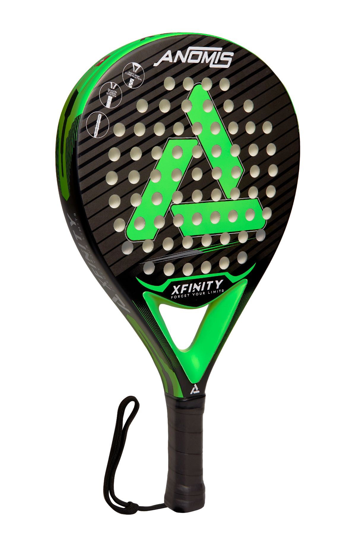 PALA PADEL XFINITY FIBRA DE VIDRIO ANOMIS (INCLUYE FUNDA) - 2