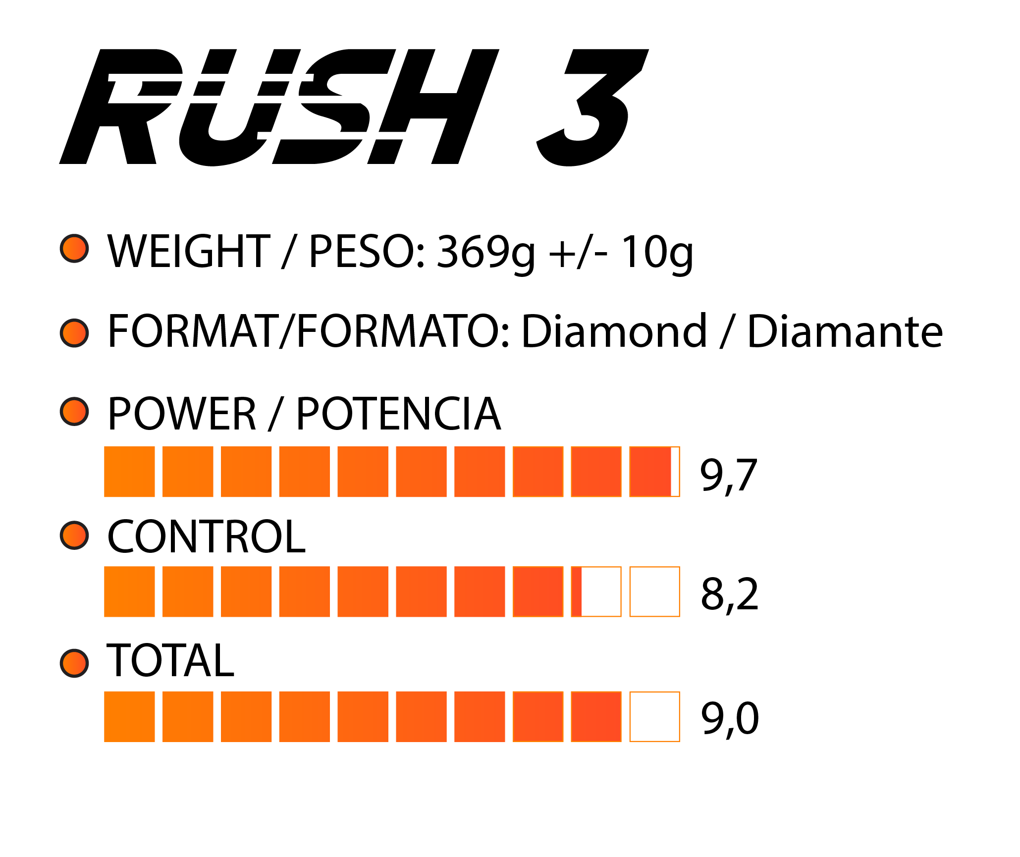 PALA PADEL XFINITY FIBRA DE CARBONO RUSH (INCLUYE FUNDA) - 6