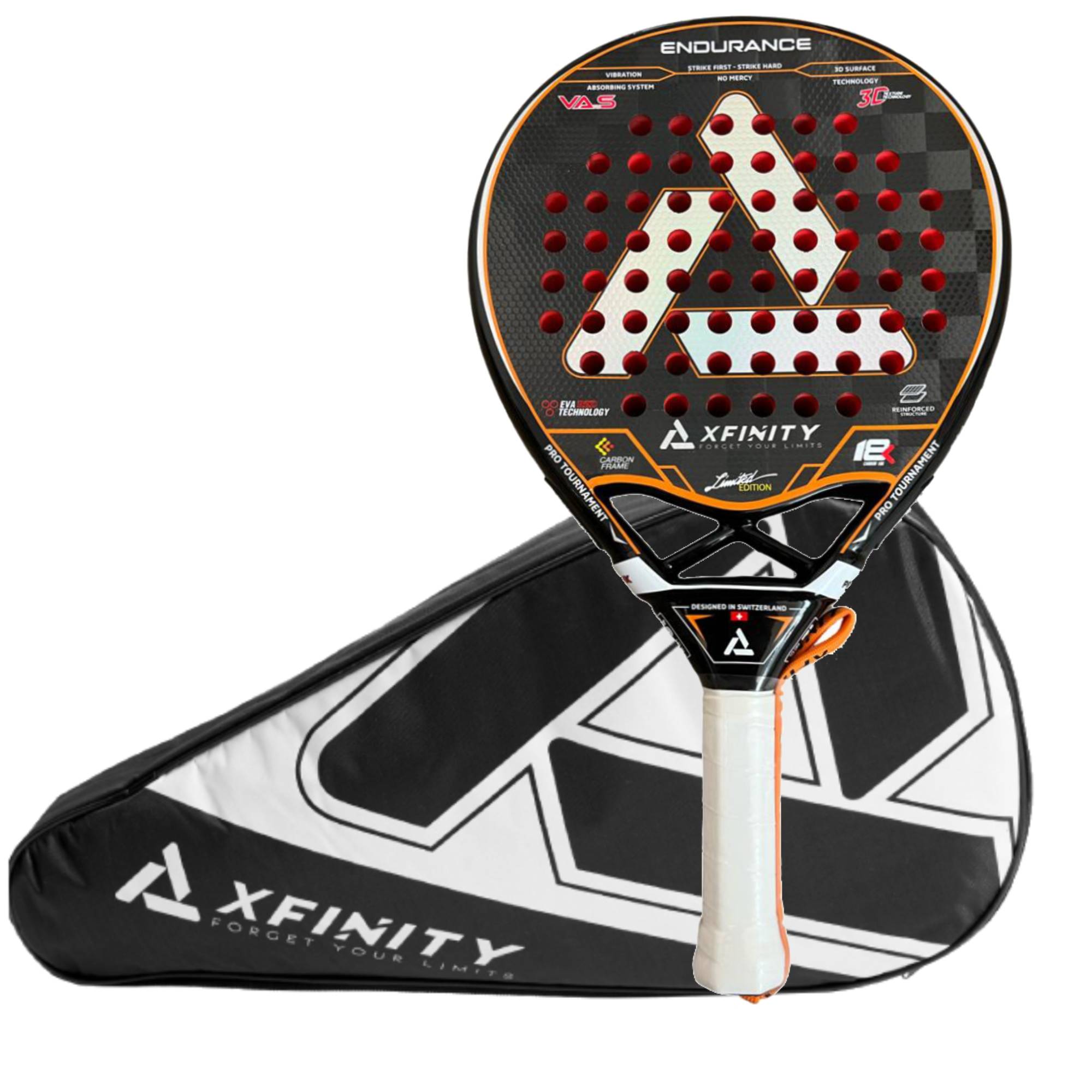 PALA PADEL XFINITY ENDURANCE 18K INCLUYE FUNDA - 1