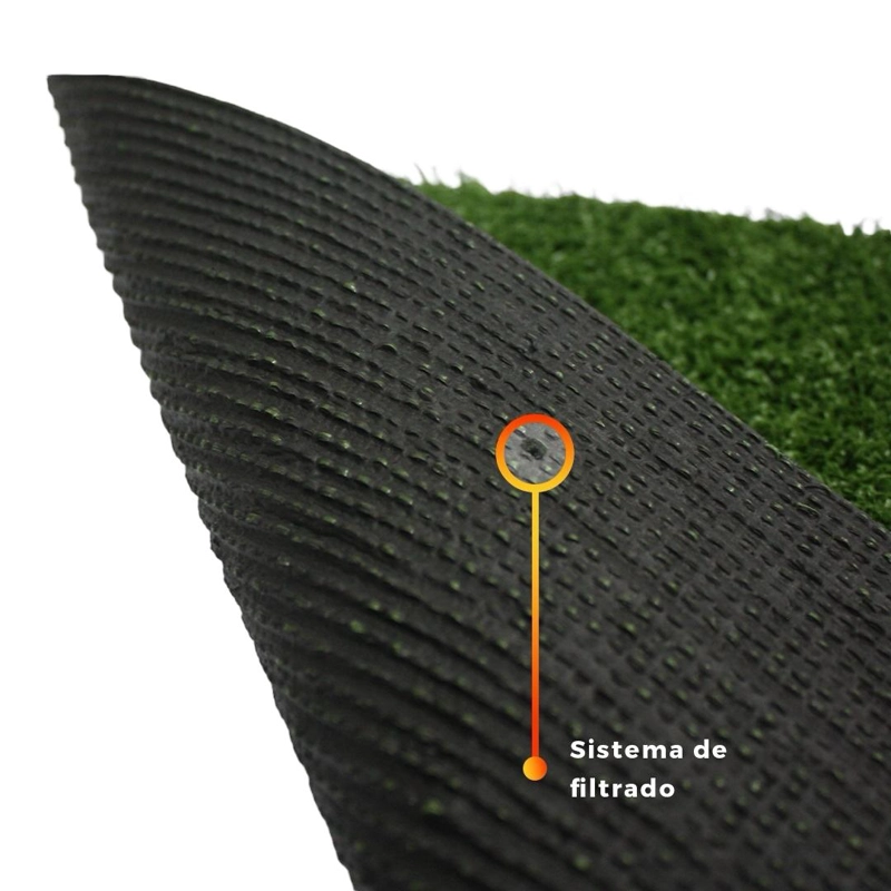 PASTO ALFOMBRA SINTE TICO 10MM 2MTS X 25MTS QRUBBER - 3