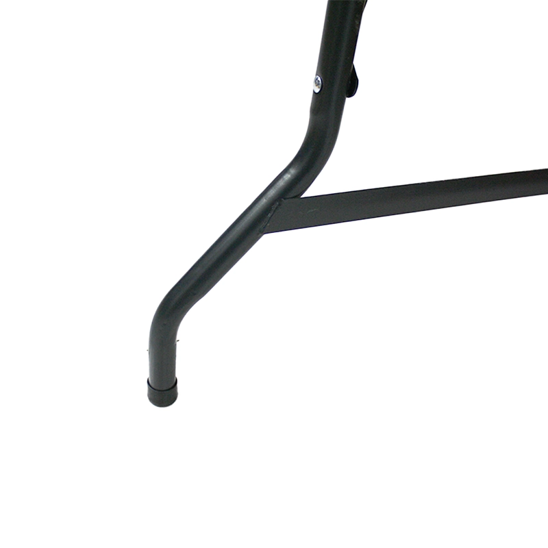 MESA QRUBBER PLEGABLE TIPO MADERA 180X76X74CM OSCURO GRIS - 6