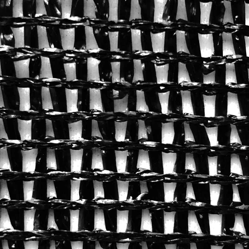 MALLA RASCHEL QRUBBER 2.1 X 100 M NEGRA SOMBRA - 4