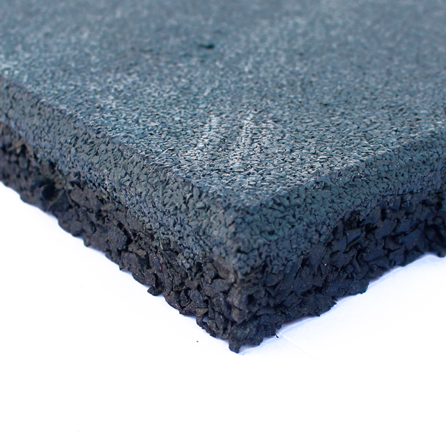 PASTELÓN QRUBBER CAUCHO 50 CM X 50 CM X 25 MM GRIS 5.6 KG - 1