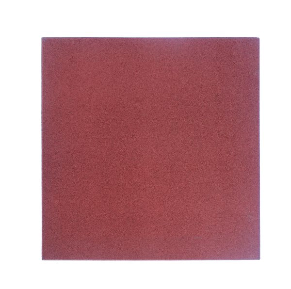 PASTELÓN QRUBBER CAUCHO 50 CM X 50 CM X 25 MM TERRACOTA 5.6 KG - 2