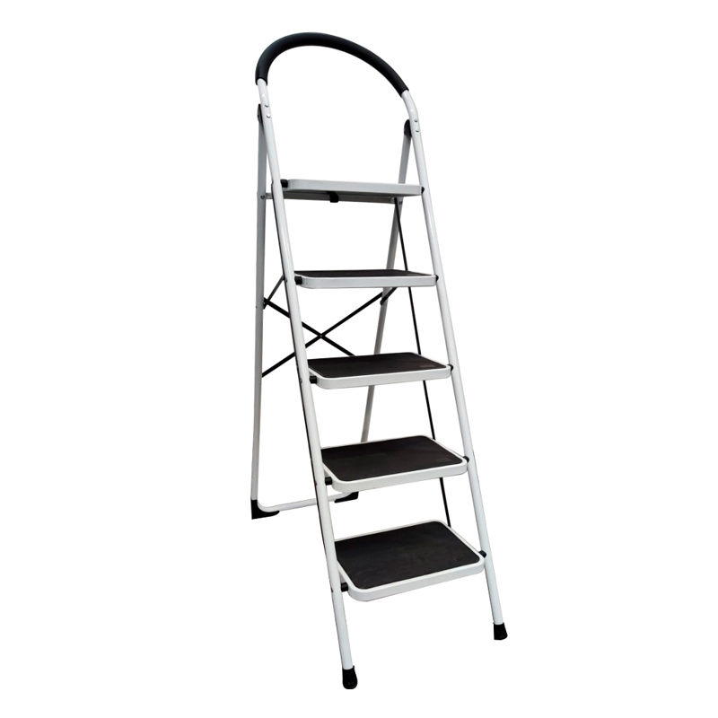 ESCALERA QRUBBER PLEGABLE DE 5 PELDAÑOS - 1