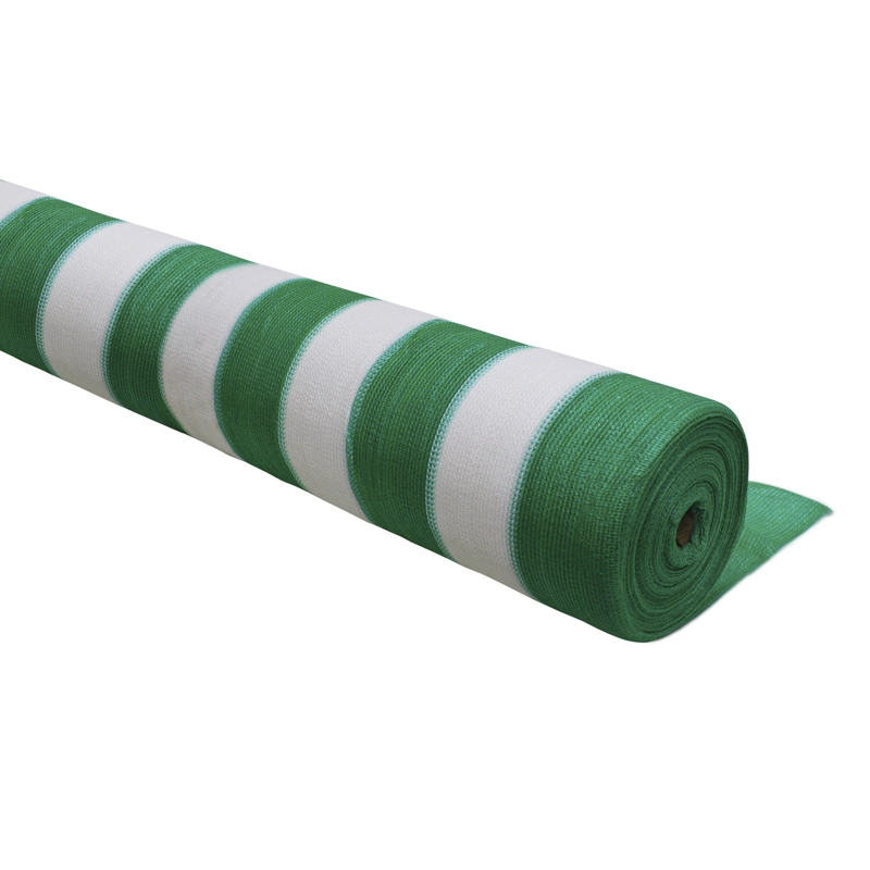 MALLA RASCHEL QRUBBER 2.1 X 100 M VERDE BLANCA SOMBRA - 3