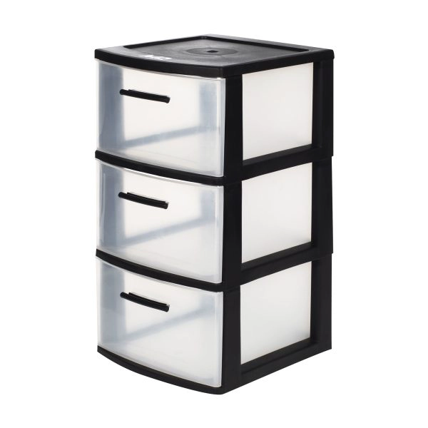 CAJONERO QRUBBER 3 NIVELES ECLYPSE MQ NEGRO - 3