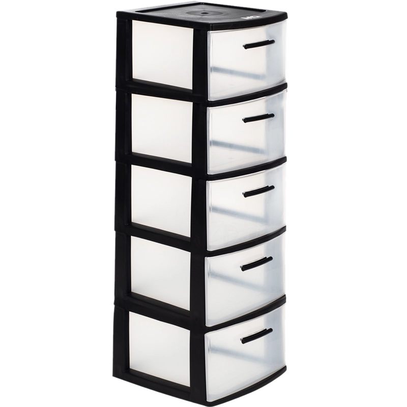 CAJONERO QRUBBER 5 NIVELES ECLYPSE MQ NEGRO - 1