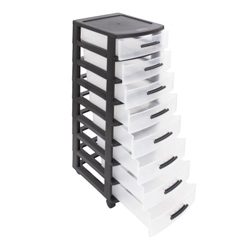 CAJONERO 8 NIVELES ECLYPSE NEGRO MQ QRUBBER - 3
