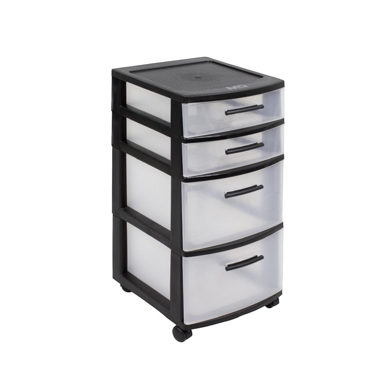 CAJONERO QRUBBER 4 NIVELES ECLYPSE MQ NEGRO - 1
