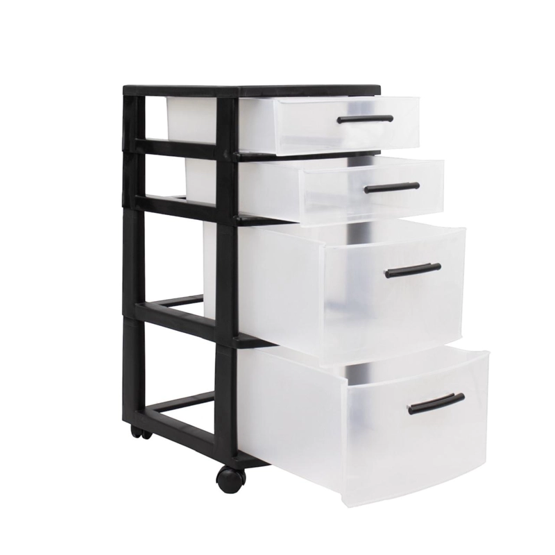 CAJONERO QRUBBER 4 NIVELES ECLYPSE MQ NEGRO - 3