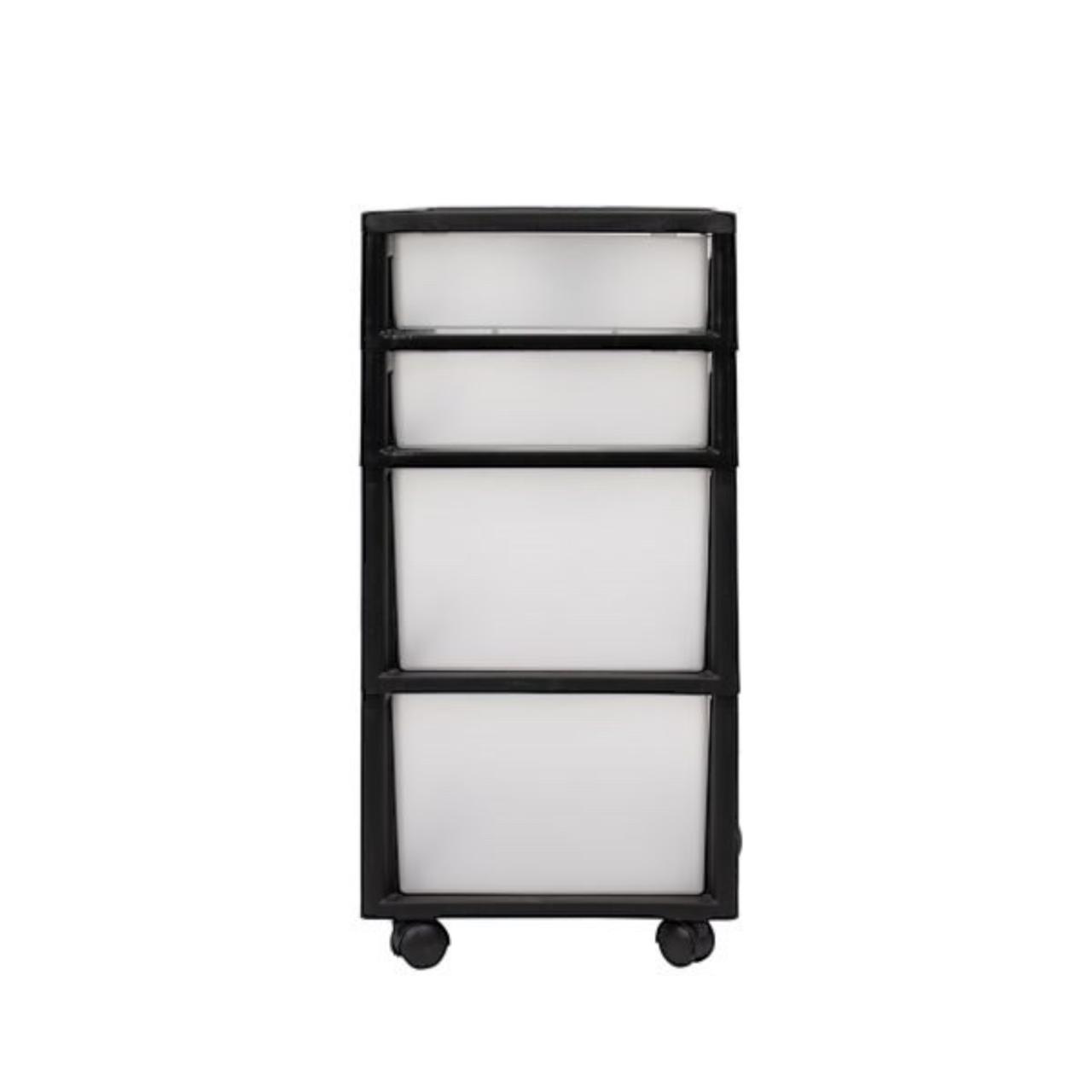 CAJONERO QRUBBER 4 NIVELES ECLYPSE MQ NEGRO - 6