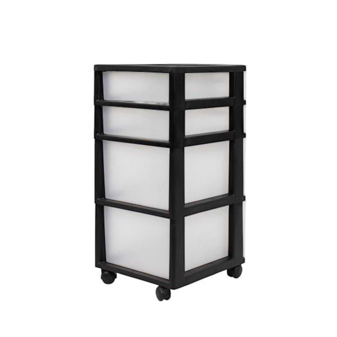 CAJONERO QRUBBER 4 NIVELES ECLYPSE MQ NEGRO - 7