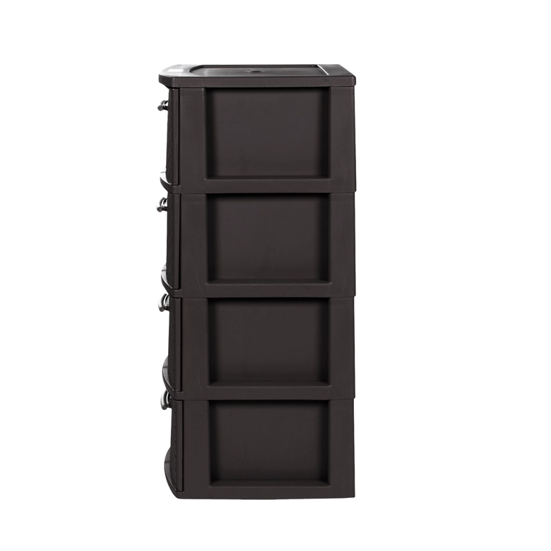 CAJONERO QRUBBER 4 NIVELES INFINITY RATTÁN MARRÓN MQ - 3