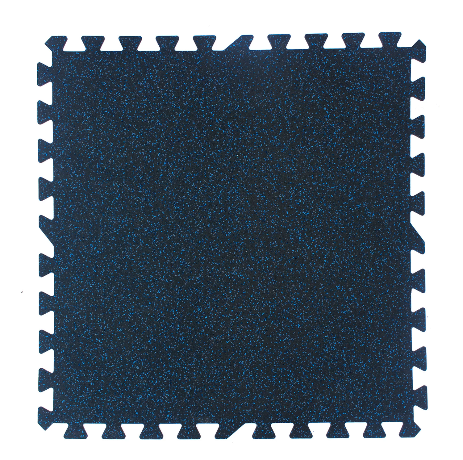 PLANCHA QRUBBER EPDM 5 MM MIX AZUL PUZZLE GYM 1 X 1 MT - 1