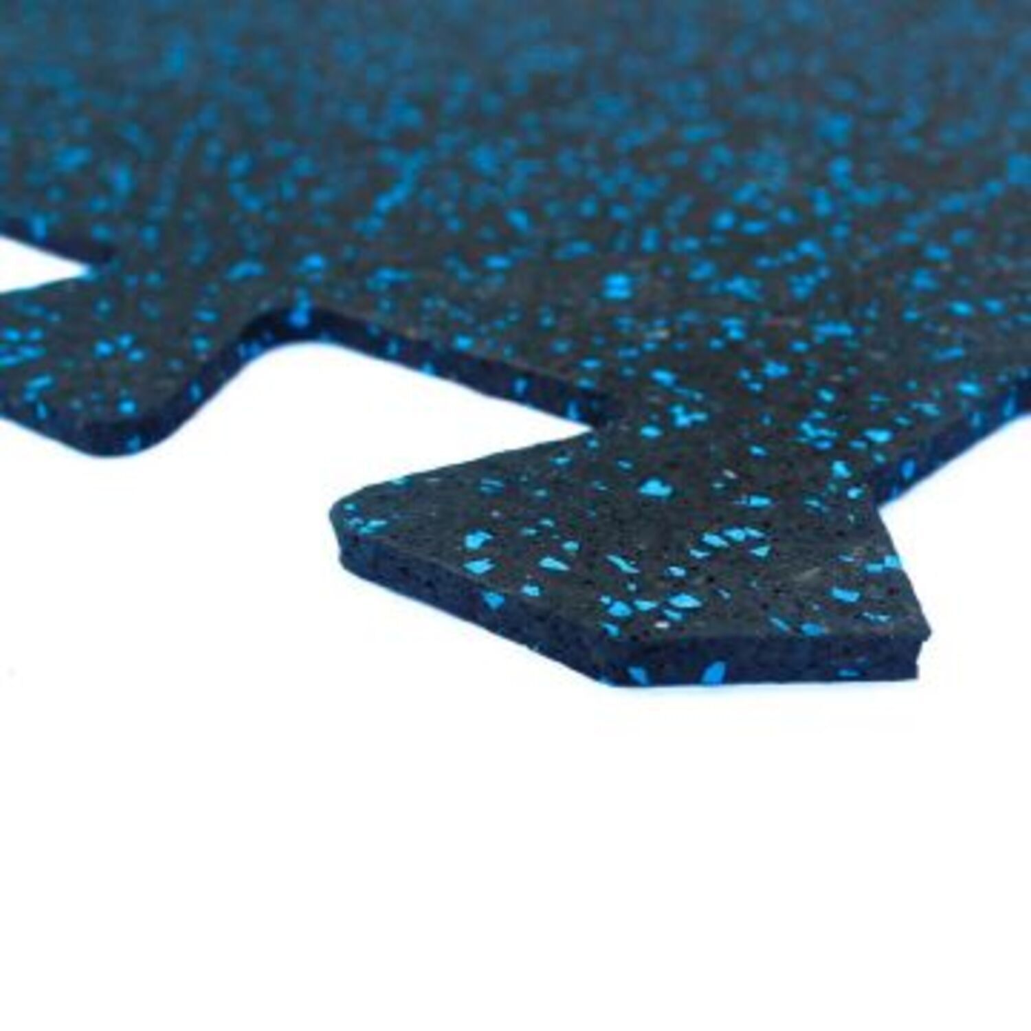 PLANCHA QRUBBER EPDM 5 MM MIX AZUL PUZZLE GYM 1 X 1 MT - 2