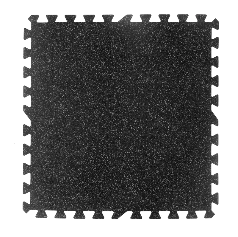 PLANCHA QRUBBER EPDM 5 MM MIX GRIS PUZZLE GYM 1 X 1 MT - 1