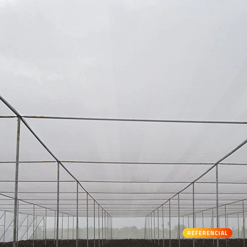 MALLA RASCHEL QRUBBER 2.1 X 100 M BLANCA SOMBRA - 2