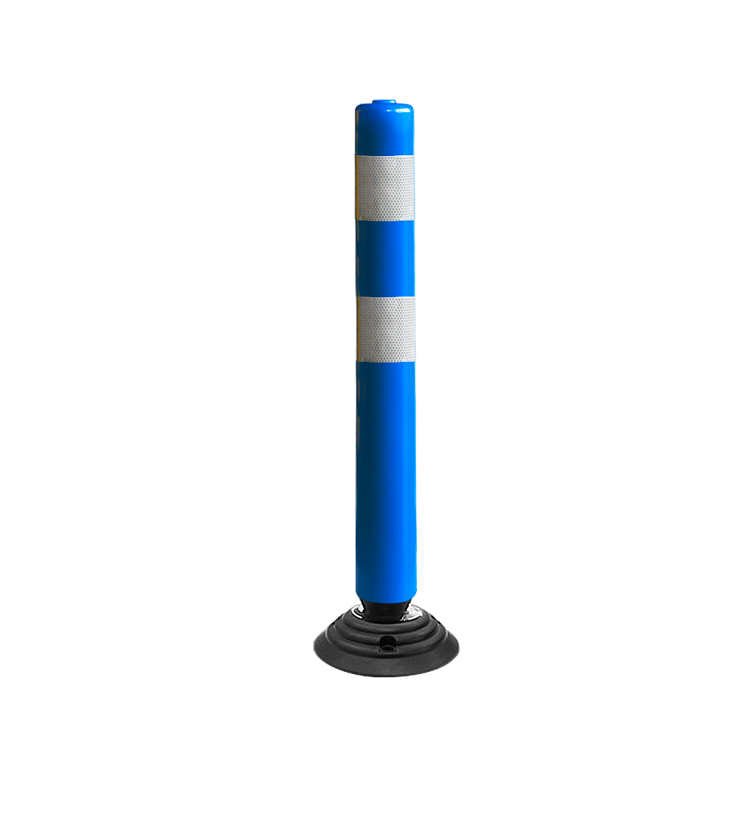 HITO QRUBBER VIALIDAD PVC 83 CM ABATIBLE 2 CINTAS AZUL - 1
