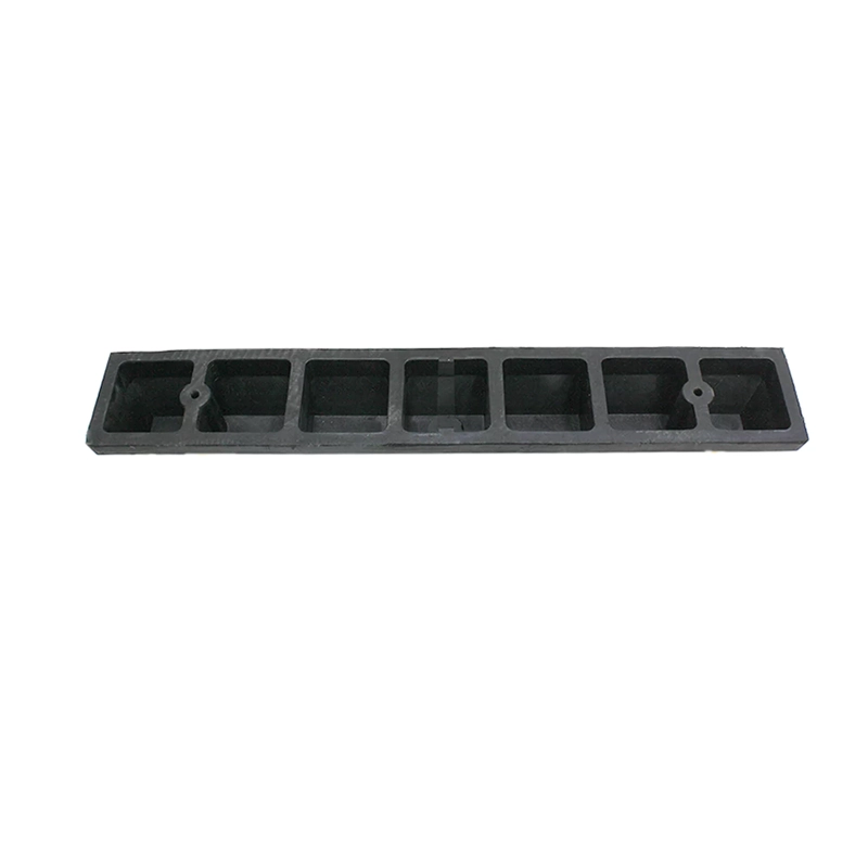 TOPE QRUBBER ESTACIONAMIENTO 90X15X10 CM NEGRO AMARILLO - 2
