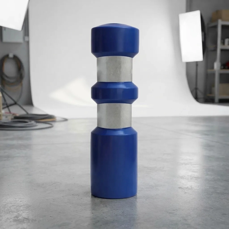 HITO QRUBBER TUBULAR FIJO AZUL 75 CM 2 CINTAS AZUL - 3