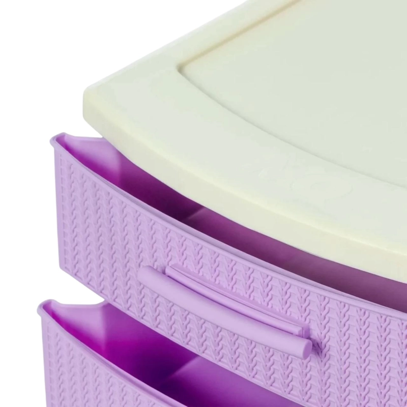 CAJONERO 4 NIVELES CANDY MULTICOLOR TIPO RATTAN MQ QRUBBER - 7